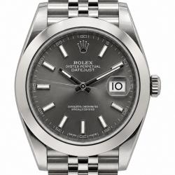 Rolex Datejust 41MM 126300 Grey Dial Watch